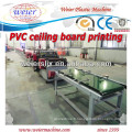 Impression en couleur pour ligne de machine PVC plafond Conseil